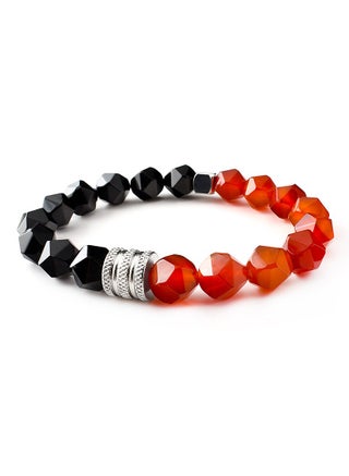 Orange/Black/Silver