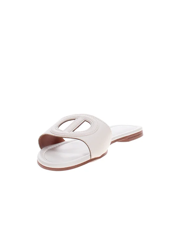 فيزانو Vizzano Ladies Flat Sandals Off White | Made In Brazil