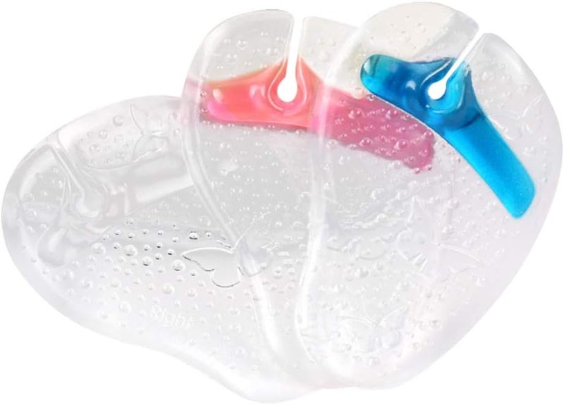 EXCEART 3 Pairs Thong Sandals Insoles Breathable Flip Flop Gel Cushion Non Slip Toe Protectors Gel Inserts 