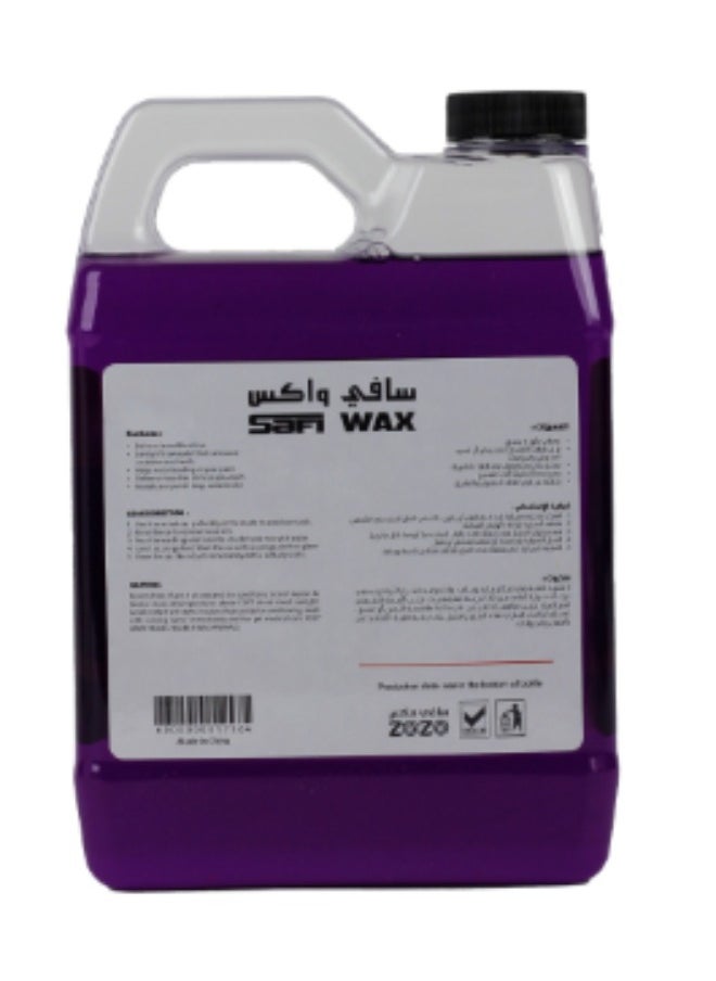 Safi WAX Safi Wax Super Shine Car Shampoo & Polish (Purple)  - Image 2