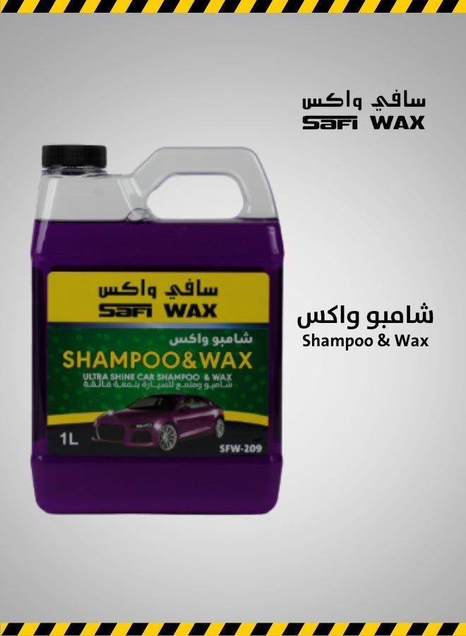 Safi WAX X pro 99 Super Shine Car Shampoo & Polish (Purple) - Image 1