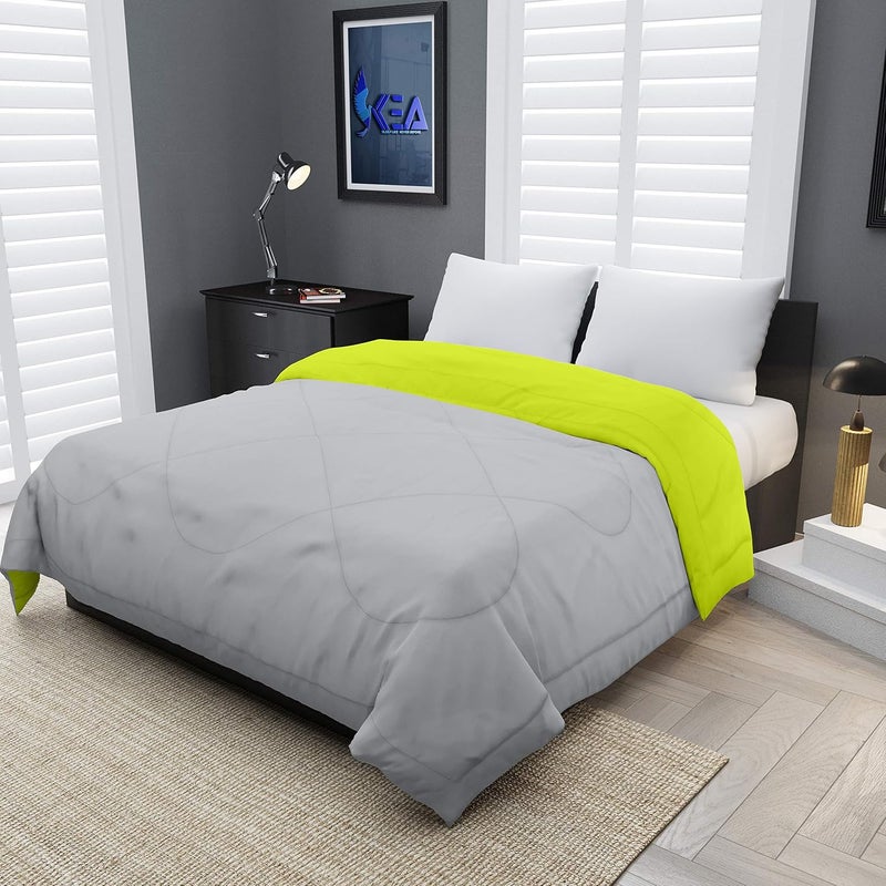 KEA KEA Reversible Queen Size ComforterDuvet for SummersAc AC Comforters Fabric Micro Cotton 300 GSM  - Image 1