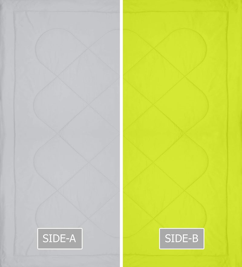 KEA KEA Reversible Queen Size ComforterDuvet for SummersAc AC Comforters Fabric Micro Cotton 300 GSM  - Image 4