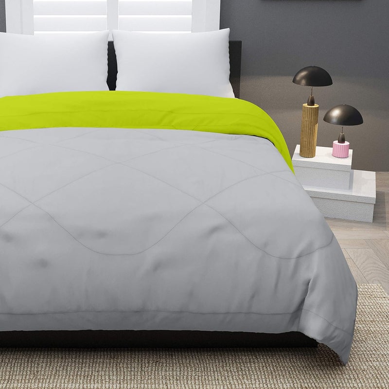 KEA KEA Reversible Queen Size ComforterDuvet for SummersAc AC Comforters Fabric Micro Cotton 300 GSM  - Image 5
