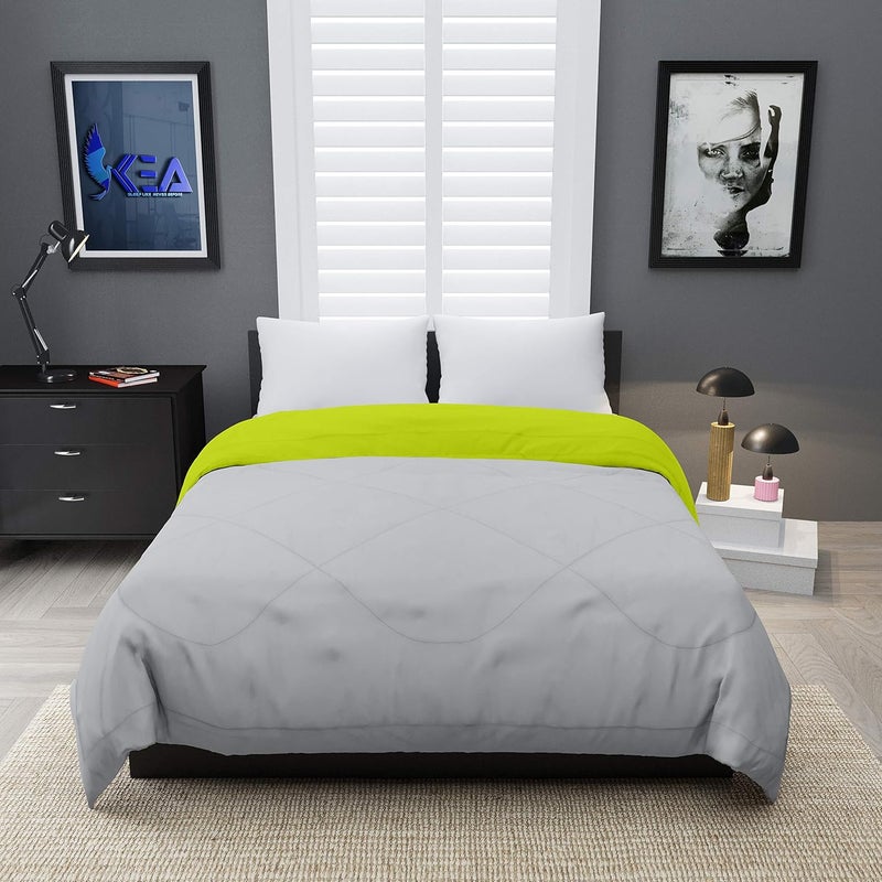 KEA KEA Reversible Queen Size ComforterDuvet for SummersAc AC Comforters Fabric Micro Cotton 300 GSM  - Image 2