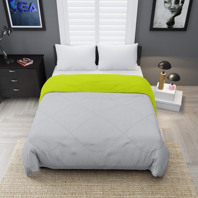 KEA KEA Reversible Queen Size ComforterDuvet for SummersAc AC Comforters Fabric Micro Cotton 300 GSM  - Image 3