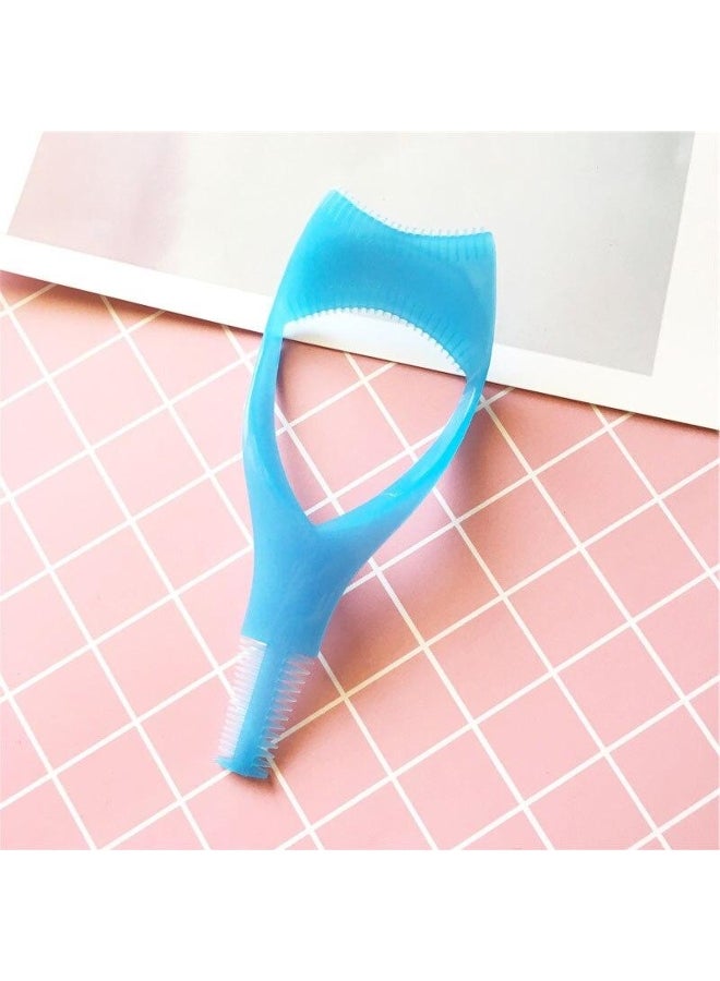 Generic Pink Mascara Shield with Curling Comb