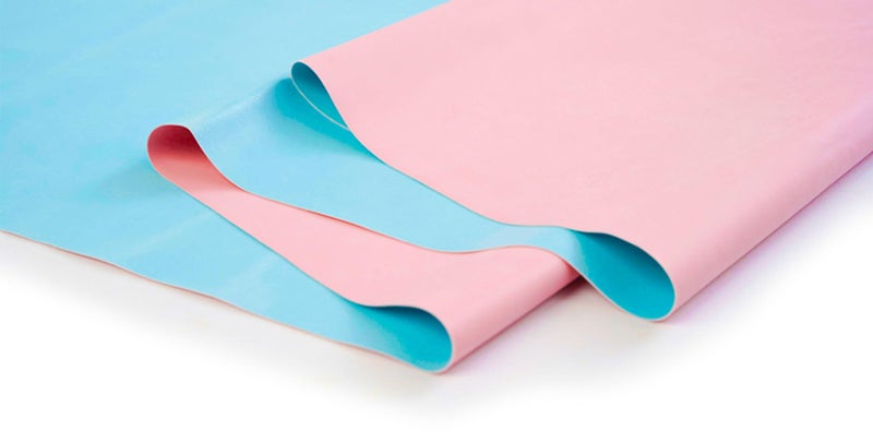 Rilekh Waterproof Dry Rubber Bed Sheet Premium Washable Makintosh Sheet Non-Absorbent Reusable Crib Mat Hospital Bed Protector for Baby and Adult (1 Meter 3 Feet (L-40inchXW-36inch)) - Image 3