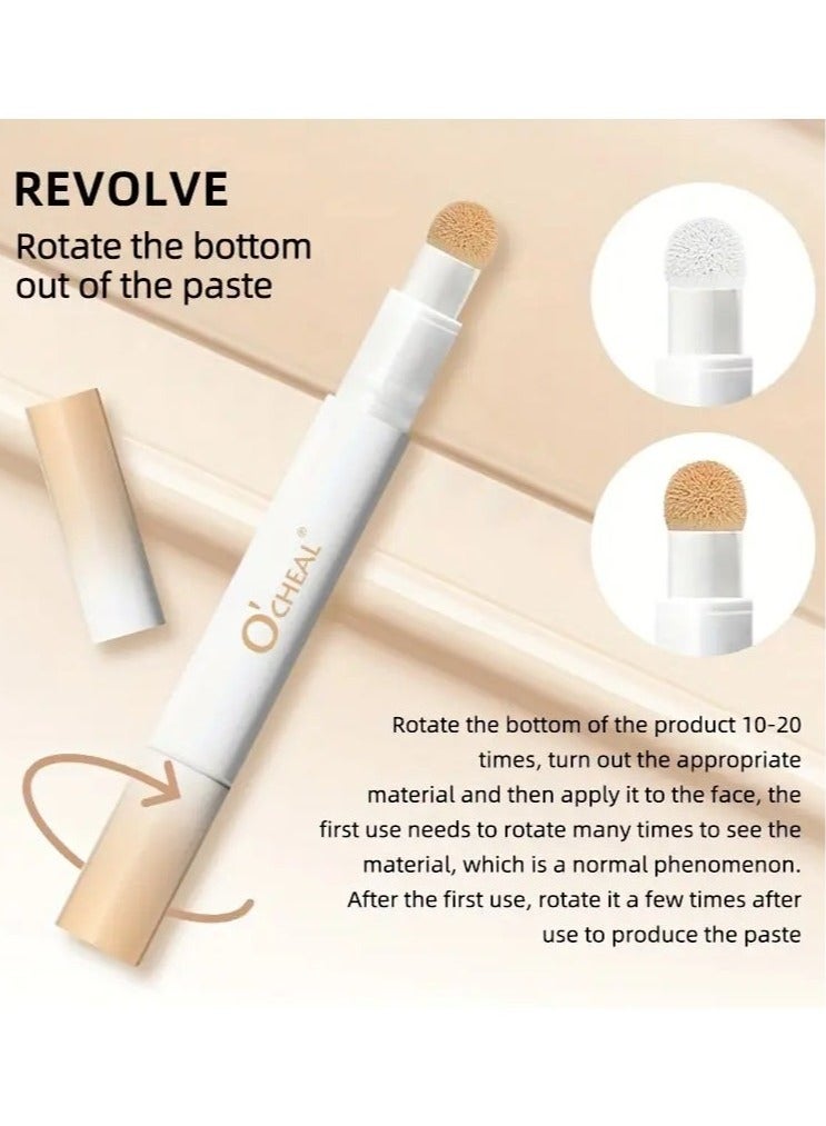 اوكيل عصا الأساس السائل O' cheal-تغطية متوسطة ، تشطيب طبيعي ، مناسبة لجميع أنواع البشرة - Image 4