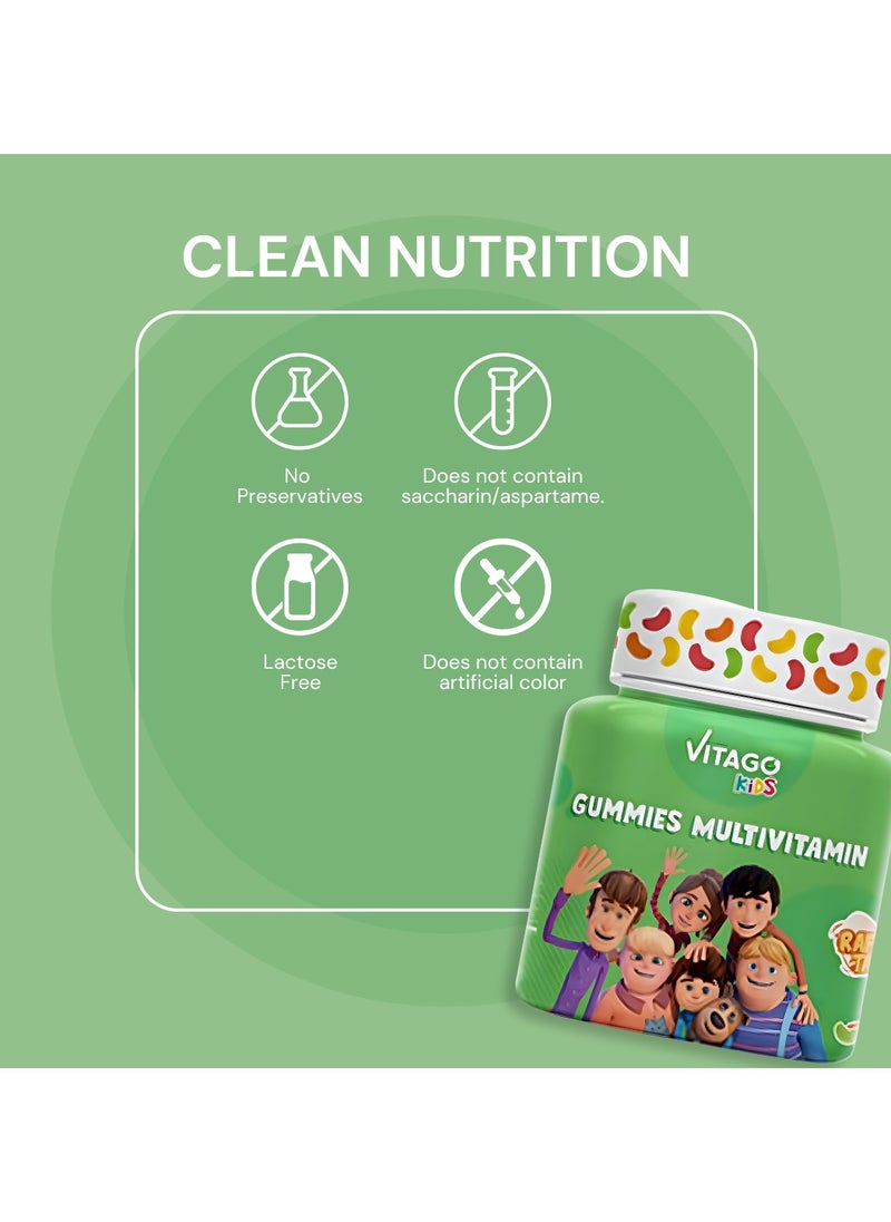VITAGO - Kids Multivitamin Gummies - 60 Gummies - Image 1