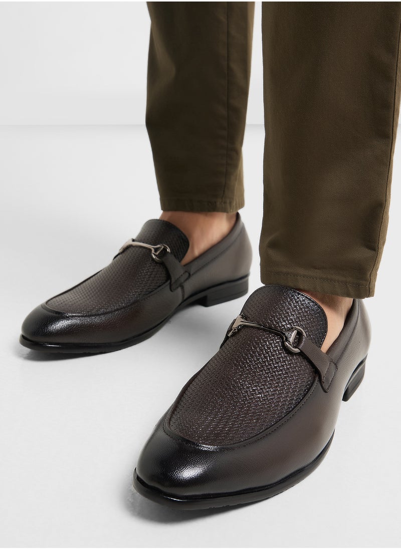 Robert Wood Genuine Leather Formal Slip Ons  - Image 5