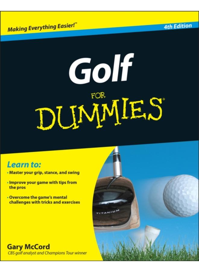 Golf For Dummies 
