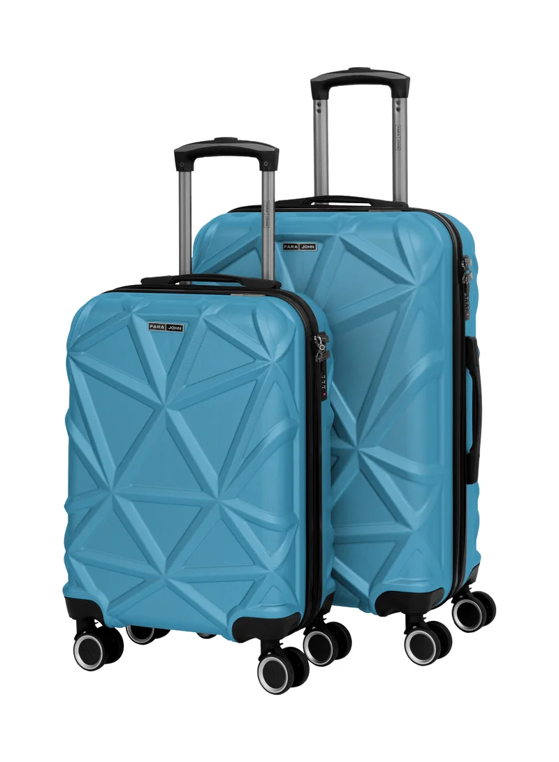 PARAJOHN Para John ABS Hard Trolley Luggage 20/24 Inch | Lightweight Travel Suitcase with 360° Spinner Wheels & Combination Lock