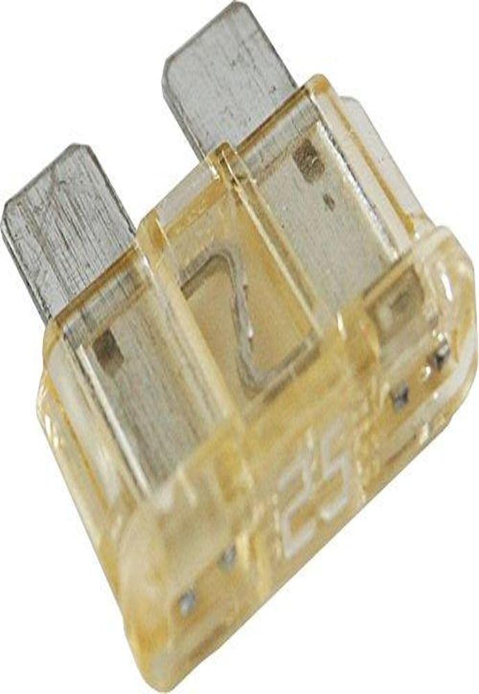 Blue Sea Systems 5244100 25A ATO/ATC Fuse , 25 Pack - Image 1