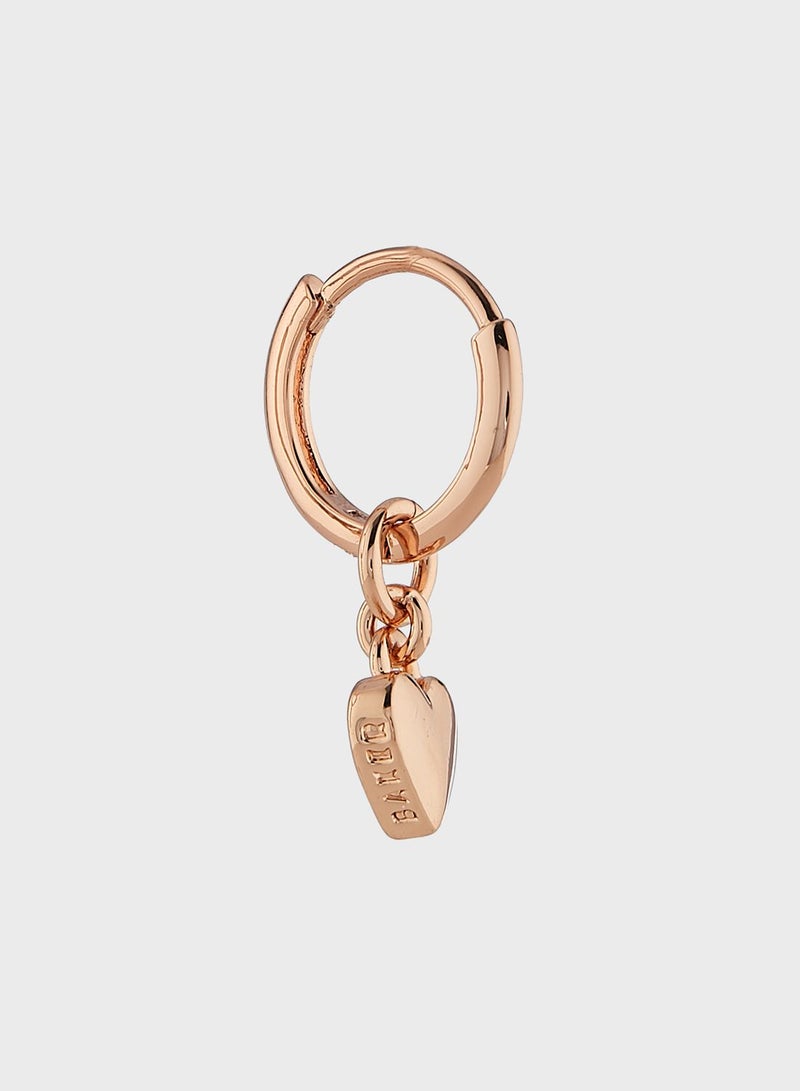 Ted Baker Harrye: Tiny Heart Huggie  Earrings  - Image 2