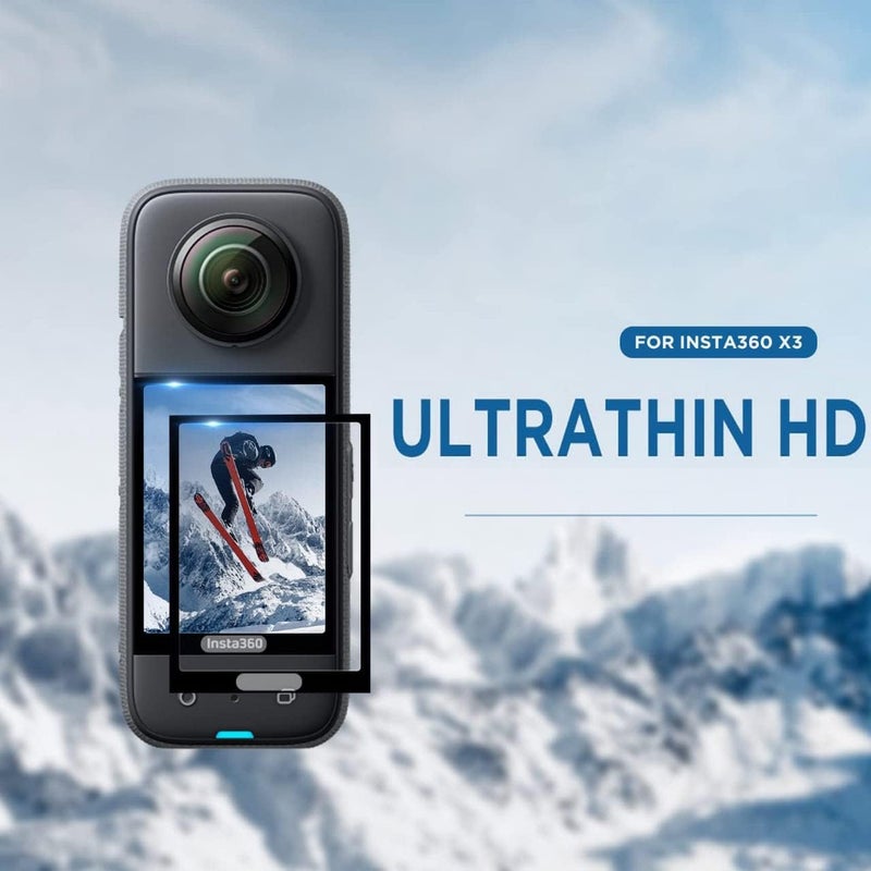 Tectonic Premium Scratch-Resistant Protector (Screen Guard) for Insta360 X3 - Image 3