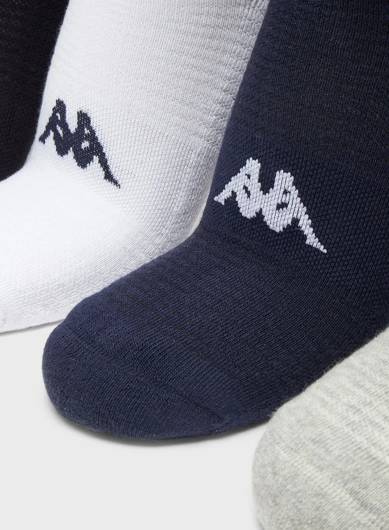 Kappa 5 Pack Rio Design Ankle Socks