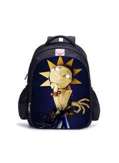 3D new sundrop fnaf backpack student school bag three sizes: large, medium and small,A-7-1-S- Sundrop FNA
