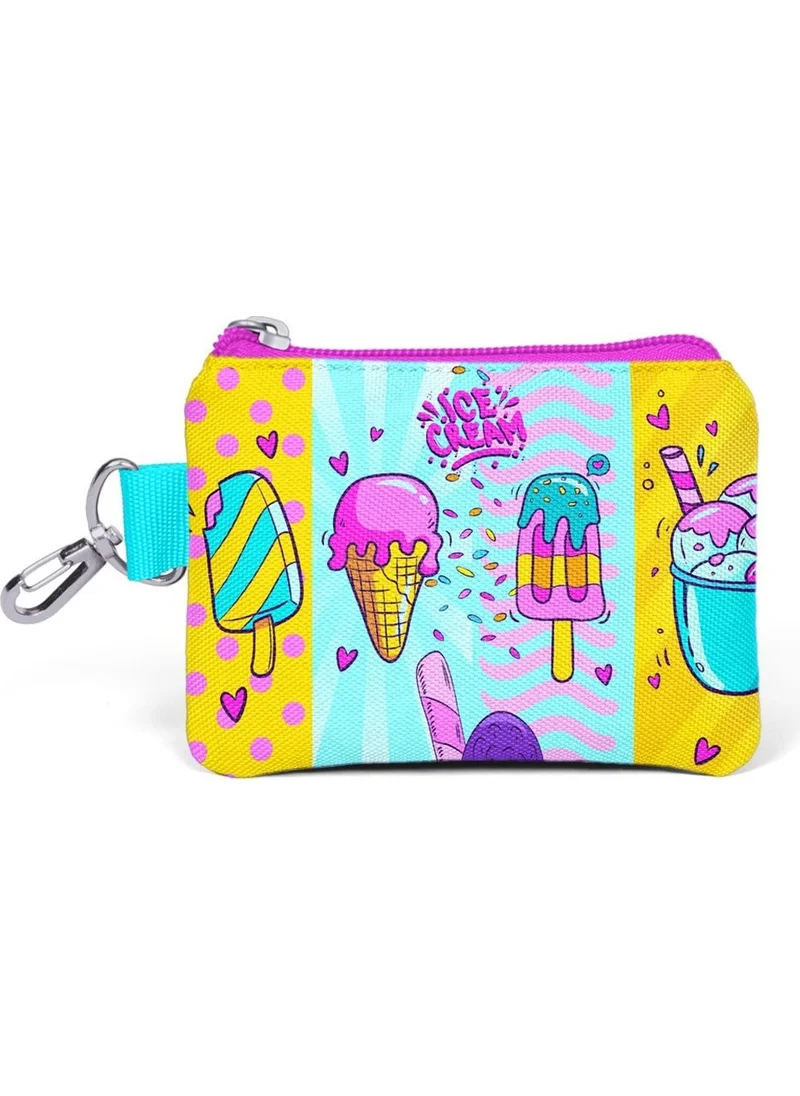 CORAL HIGH Kids Mixed Ice Cream Patterned Coin Purse 21927