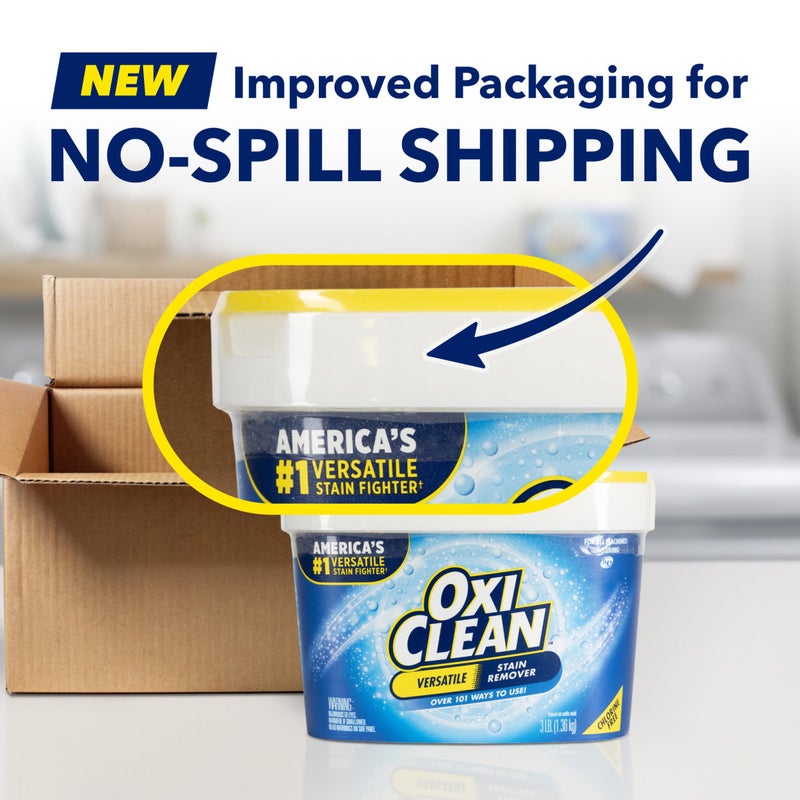 OxiClean Versatile Stain Remover Powder, 3 lb - Image 2