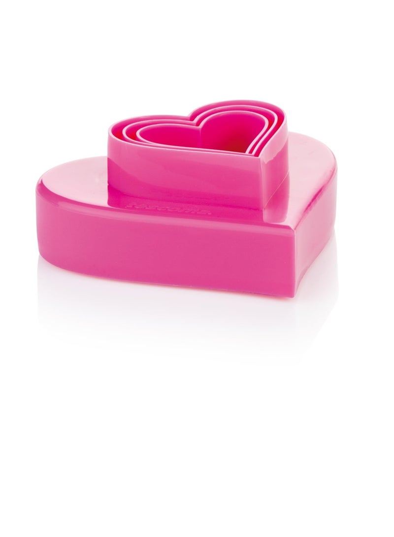 tescoma Double-Sided Cookie Cutters Hearts  6 Sizes Delicia  Assorted  20 X 13 X 4.5 Cm - Image 3