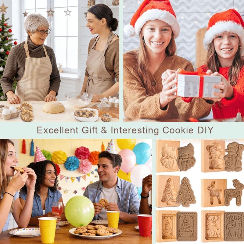 Swirly Wool Sheep Cookie Mold Wooden Baking Tool 1pc for Party Farm Treats - Image 4