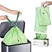 SUPERBIO 4 Gallon Compostable Drawstring Food Scrap Bags151 Liter 40 Count 09 MilHeavy Duty Waste Bags BPI Seedling and OK compost INDUSTRIAL - Image 1
