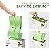 SUPERBIO 4 Gallon Compostable Drawstring Food Scrap Bags151 Liter 40 Count 09 MilHeavy Duty Waste Bags BPI Seedling and OK compost INDUSTRIAL - Image 4