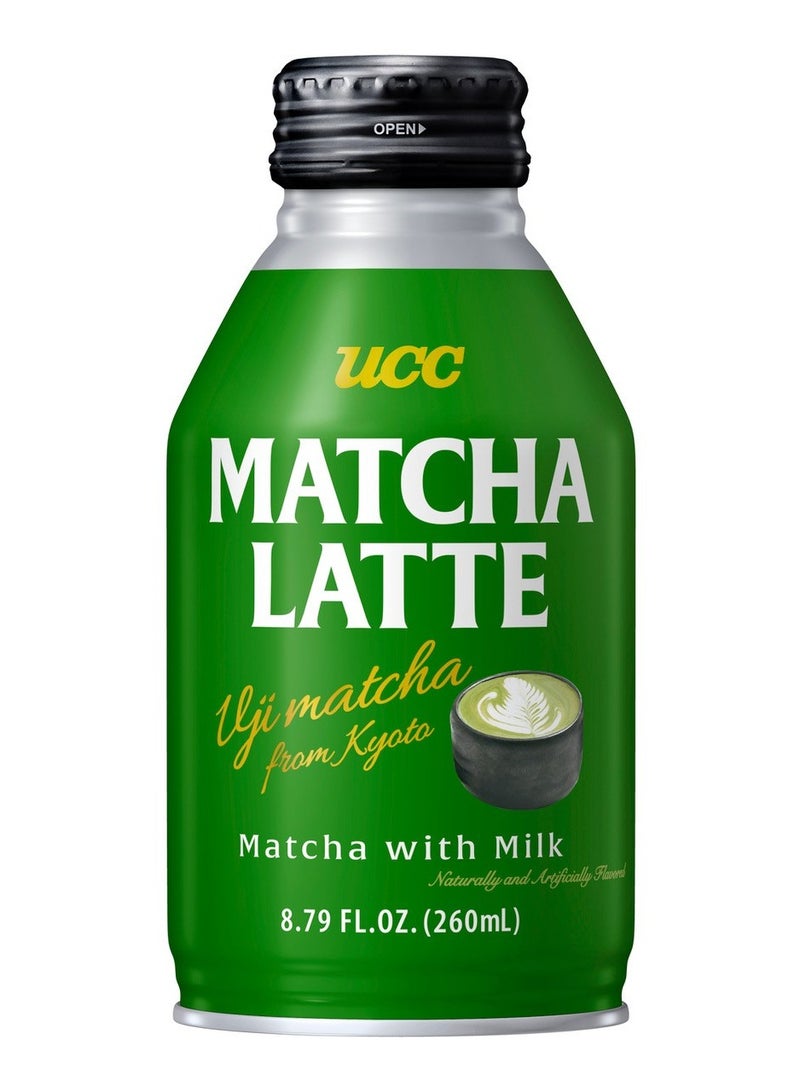 UCC UCC Tea RTD Matcha Latte – 260ml Premium Japanese Matcha Drink | Antioxidant-Rich & Energizing 