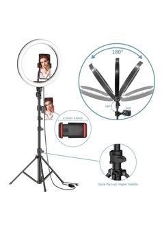 TYCOM TyCom 10 inch Selfie Ring Light with Tripod Stand, USB Selfie Ring Light for Live Stream/Makeup/YouTube/TikTok Video Recording/Photography  - Image 3