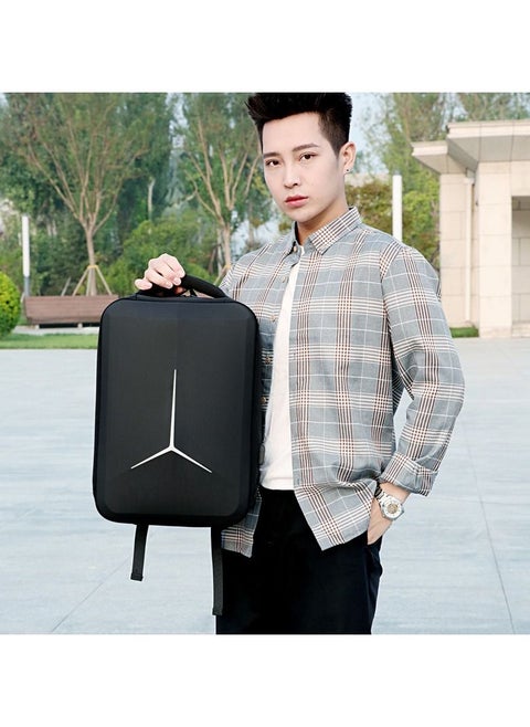 Anti theft Smart 15.6” Hard shell Laptop Backpack, waterproof bag, Business Travel Bag, Computer Bag, men's large capacity Backpack wth Aux, USB port and password Lock features