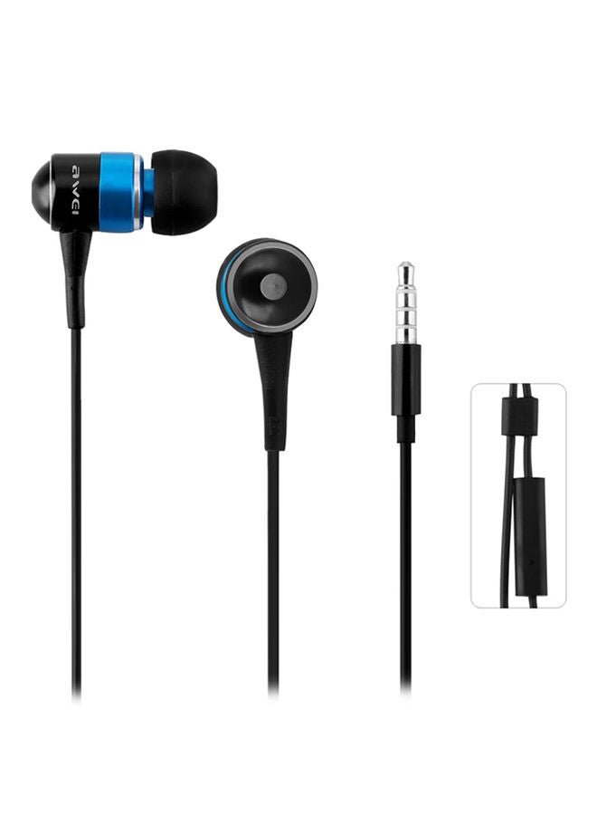 NIBEMINENT In-Ear Earphones With Mic Black