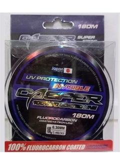 CAPTAIN Casper Invisible 100% Fc Coated Fishing Line 180MT 0,22MM 