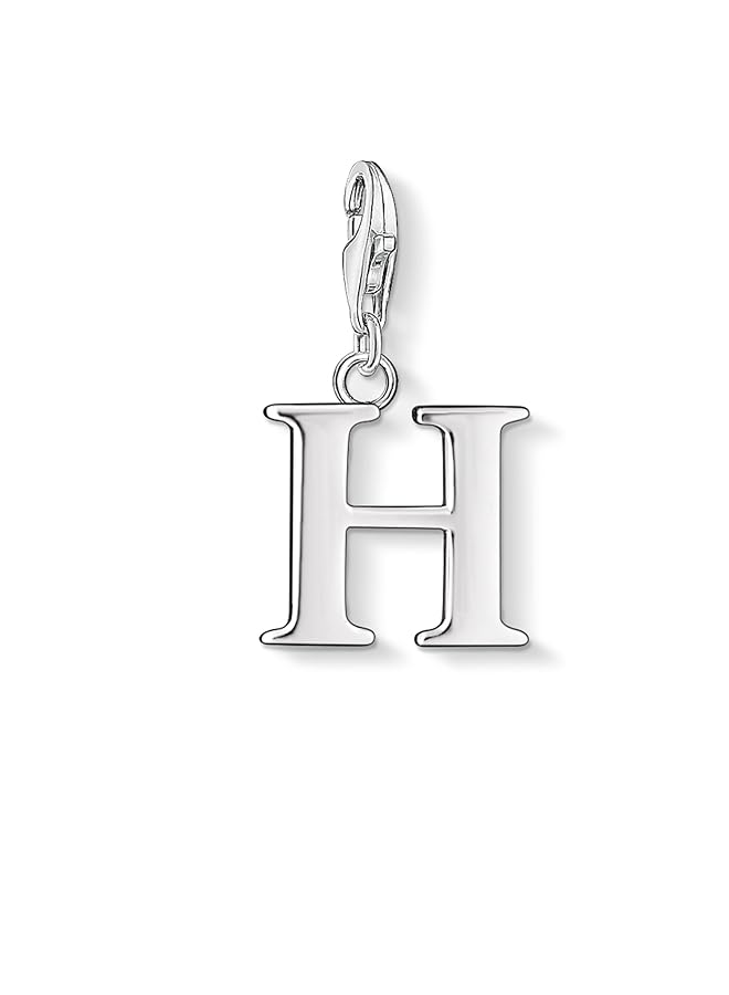 erorex Women Charm Pendant Letter Az Charm Club Silver 925 Sterling Silver