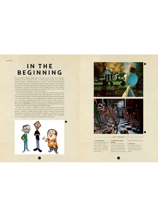 Pixar Museum: Stories and art from the animation studio