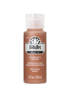 FolkArt Acrylic Paint in Assorted Colors (2 oz), 433, Terra Cotta  - Image 1
