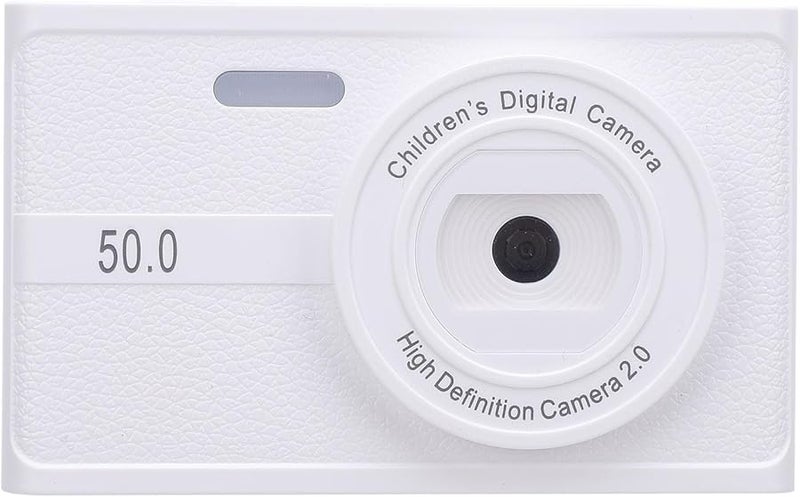 White Digital Camera 48MP HD 1080P 2 36 Inch Screen 8X Zoom Autofocus Compact - Image 1