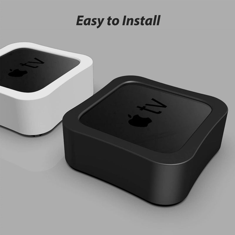 MAKINGTEC Case for Apple TV 4K Box and 2nd Gen Siri Remote Control Case 2022 2021, Silicone Drop Protective Cover for 4th/5th Generation TV Box - Image 4