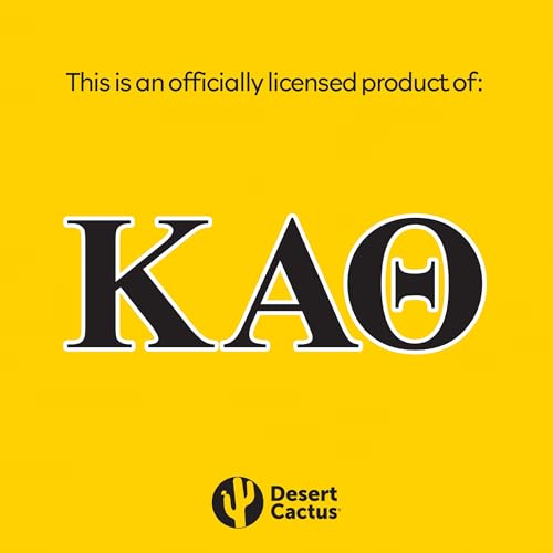 Desert Cactus Kappa Alpha Theta Sorority 7.5 Unfinished Wood Wooden Letter Set - Image 4