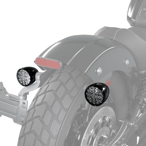 Indian Motorcycle إشارات الانعطاف المدخنة لدراجة إنديان موتورسايكل سكوت - Image 3