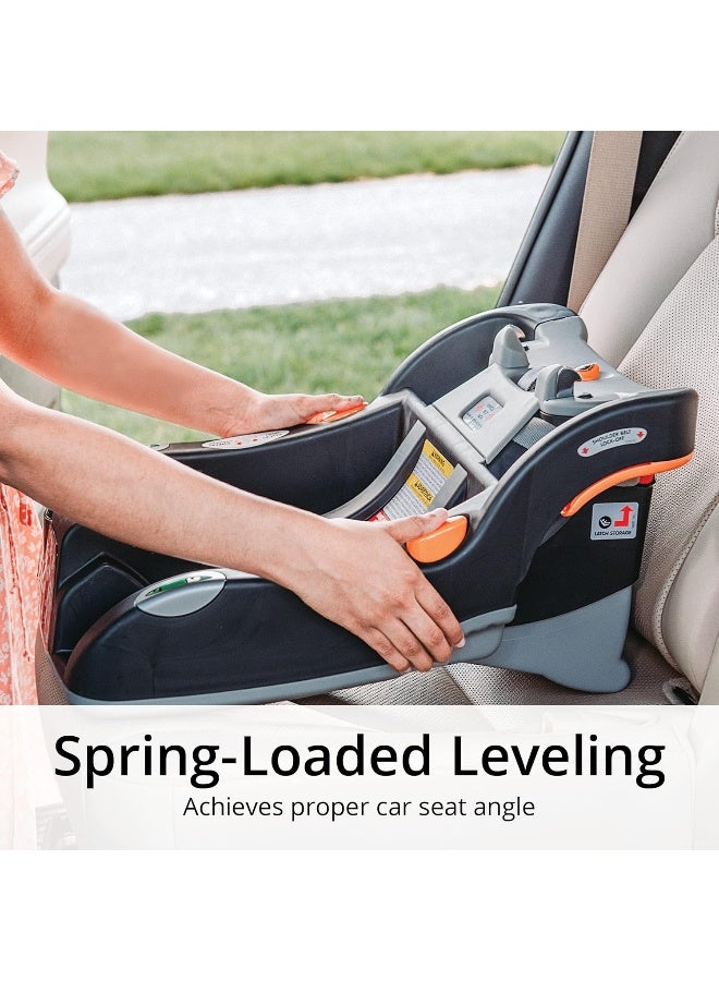 Chicco مقعد سيارة للأطفال Chicco KeyFit® 30 ClearTex® وقاعدة، مقعد موجه للخلف للأطفال من 4-30 رطل، يتضمن دعم رأس وجسم الطفل، متوافق مع عربات Chicco، معدات سفر الأطفال | رمادي/Slate - Image 5