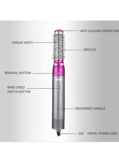 General Magic Styler 5 in 1 Automatic Wrap Curler Airstyler, Automatic Wrap curler with accessories Hot Air Comb Automatic curler Multi-function curling  - Image 5
