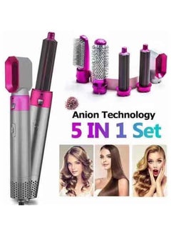 General Magic Styler 5 in 1 Automatic Wrap Curler Airstyler, Automatic Wrap curler with accessories Hot Air Comb Automatic curler Multi-function curling  - Image 2