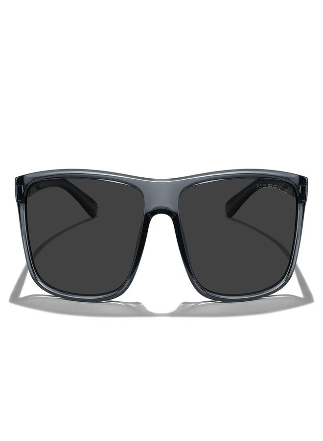 MERRY'S Rectangular Polarized Sports Sunglasses for Men Women Cycling Driving Fishing UV400 Protection S8225 - Image 2