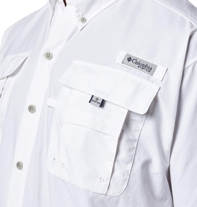 Columbia Men's Bahama II Short Sleeve Shirt,White,XX-Large - Image 3