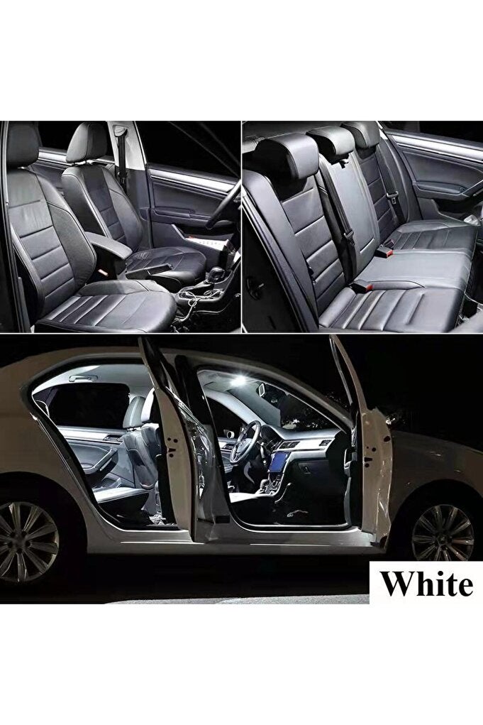 rayihni E46 Convertible 6PCS 6000K White Car LED Interior Light Canbus For BMW 3 Series E30 E36 E46 E90 E91 - Image 2