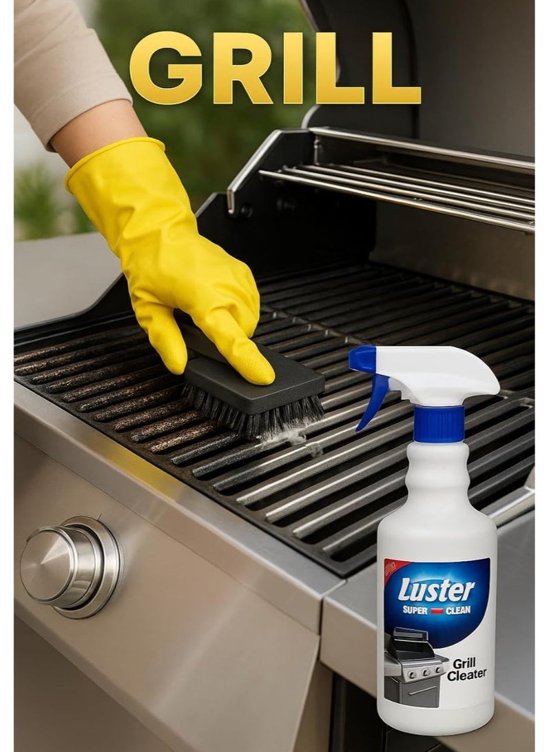 Luster Eg Luster Grease Killer and Degreaser for Cleaning Ovens and Stoves - 600ml - Image 2
