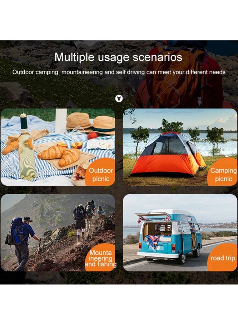 AROAQ Stainless Steel Coffee & camping Mug 300ml with Lid Portable Heat Resistant Suitable for outdoor picnic camping fishing - Image 5