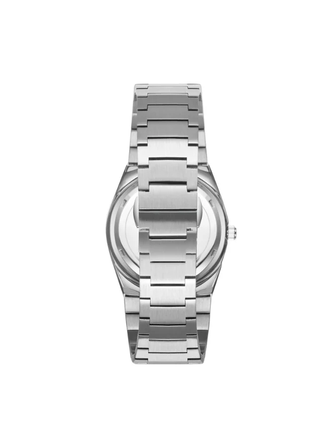 KENNETH SCOTT Men's Stainless Steel Analog Watch K24011-SBSW - 40 mm
