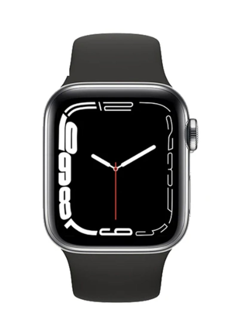 BSNL - BSNL Unisex Smart Watch X  2 PCS GPS Smart watch Always On Display Body Temperature BT Call NFC For IOS Android - Black - Image 1